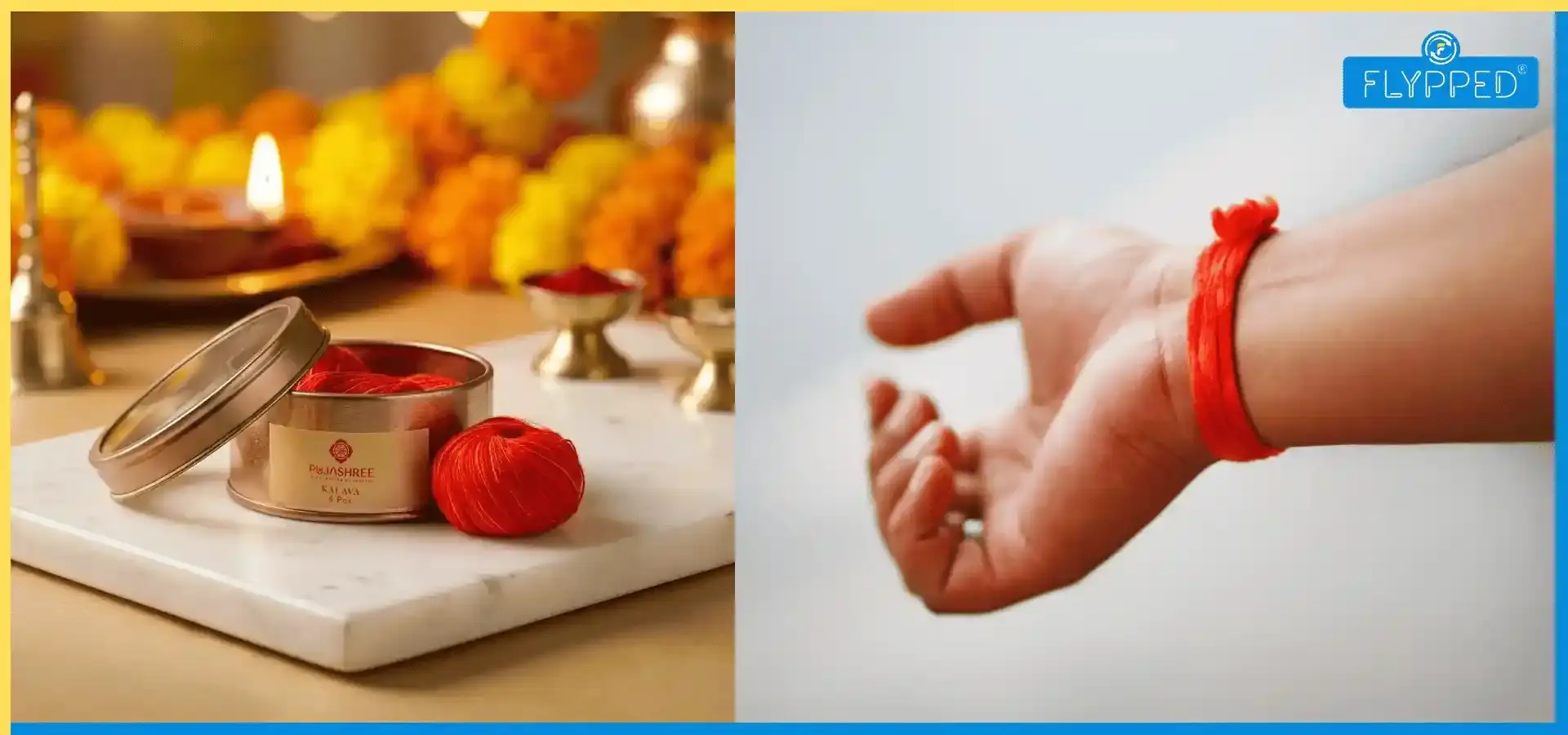 Kalava in Hindi: पूजा में कलावा क्यों बांधा जाता है? जानें इसे पहनने के नियम और महत्व