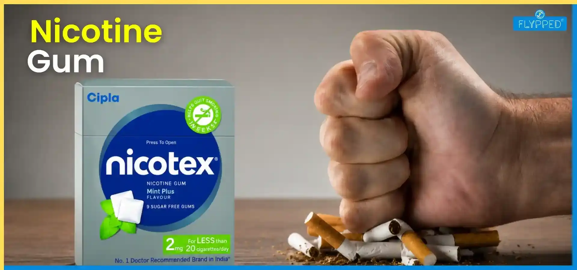 Nicotine Gum in Hindi: सिगरेट छोड़ने का सबसे आसान और सही तरीका